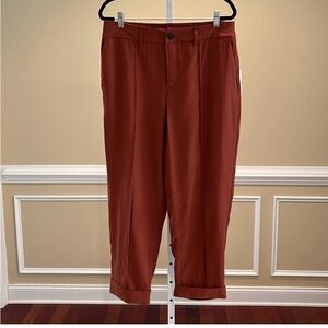 A New Day rust colored pants size 14 straight leg Ankle Pants